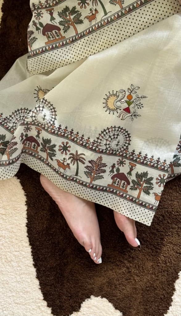 Meadow Folk Saree view 3